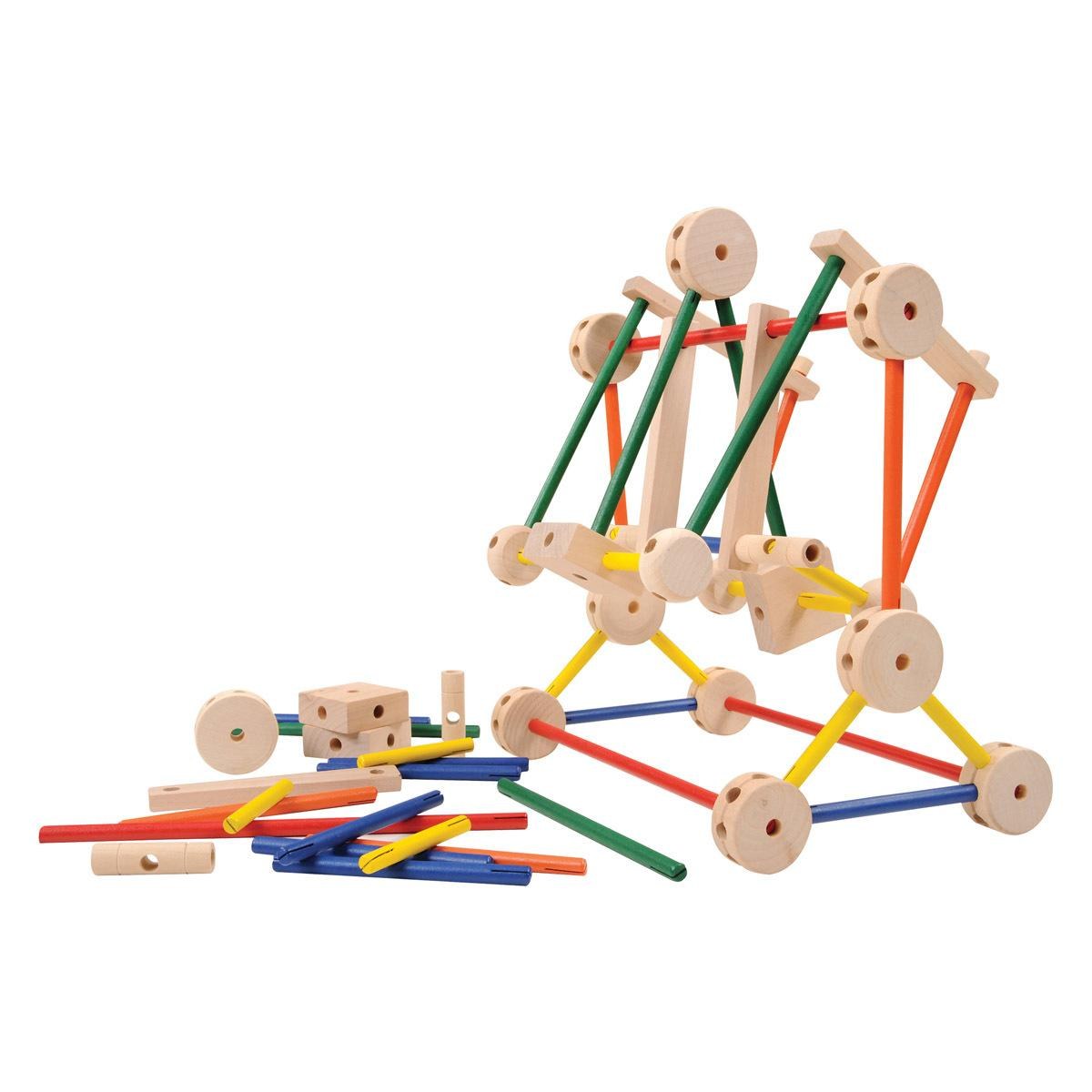 Schylling Makit Woodbuilders - 70 Pieces