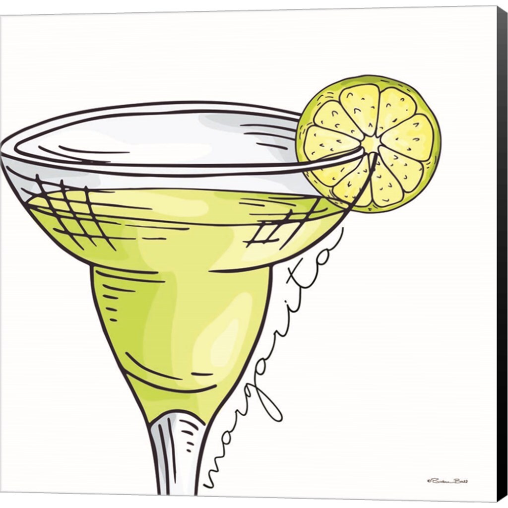 Margarita by Susan Ball 12&#x22; x 12&#x22; Canvas Wall Art