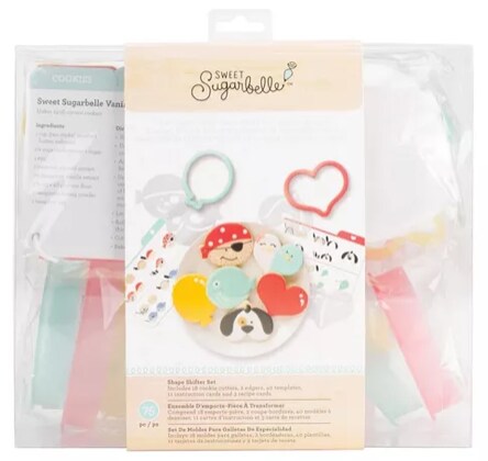 Plastic Cookie Cutters PIRATE Set by American Crafts 75 Pieces 374081