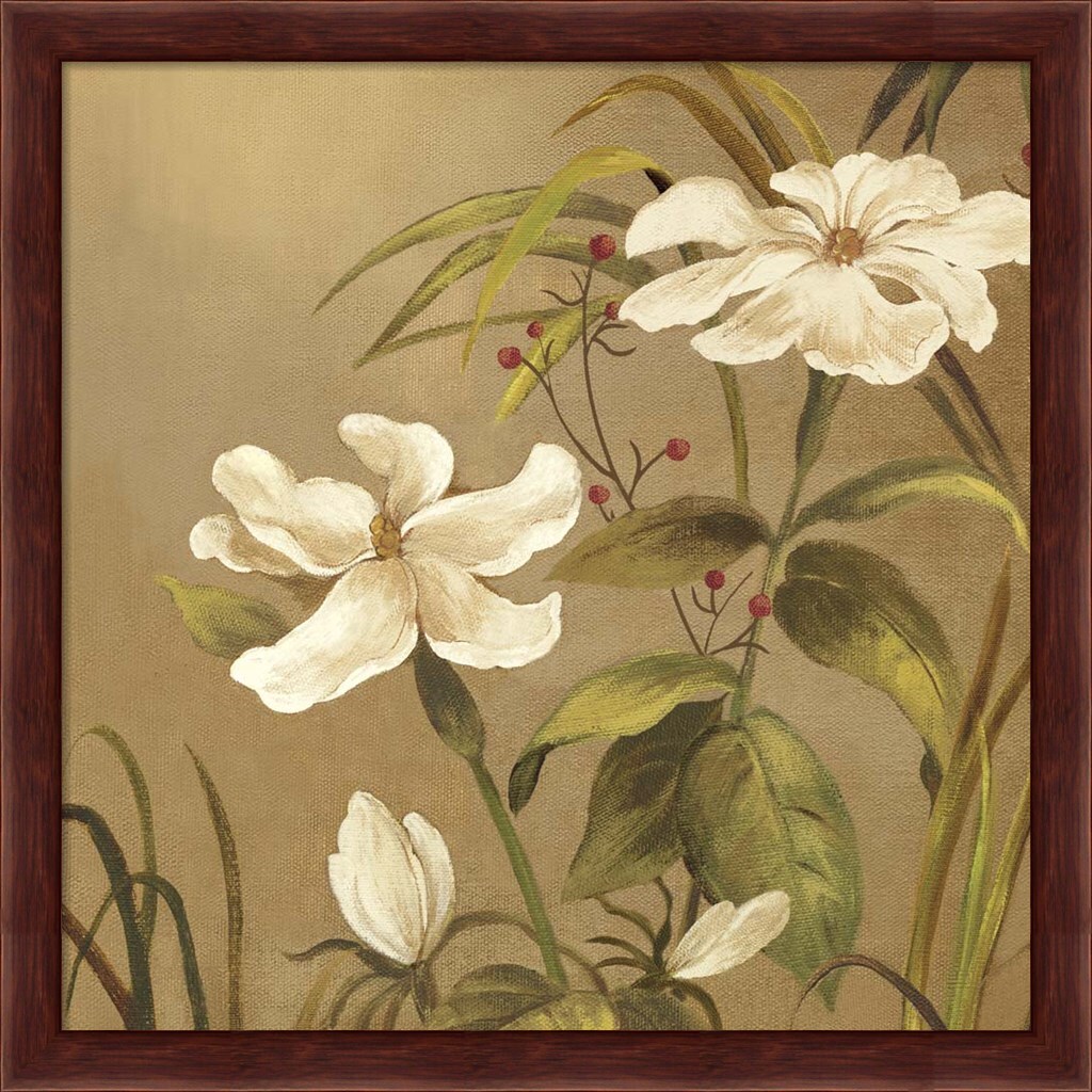 Bamboo Beauty II by Posters International Studio 13" x 13" Framed Wall Art