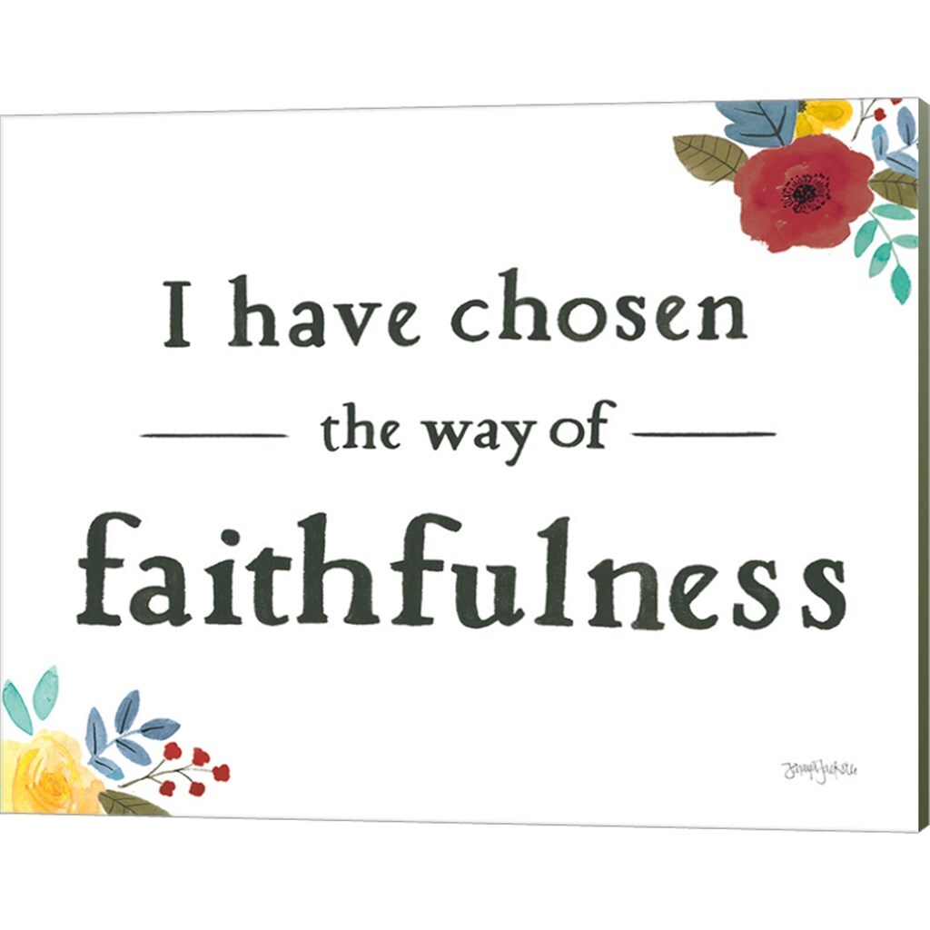 Scripture for Life VI by Jenaya Jackson 20&#x22; x 16&#x22; Canvas Wall Art