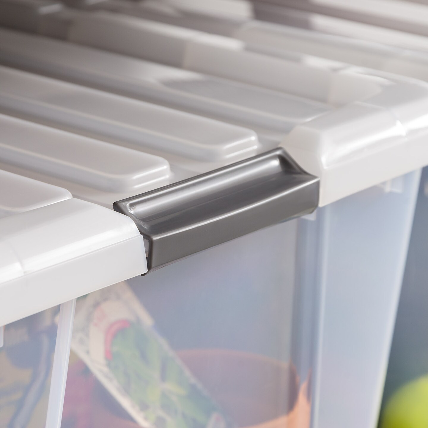 IRIS USA 45/68/91/144qt Plastic Storage Bins with Lids