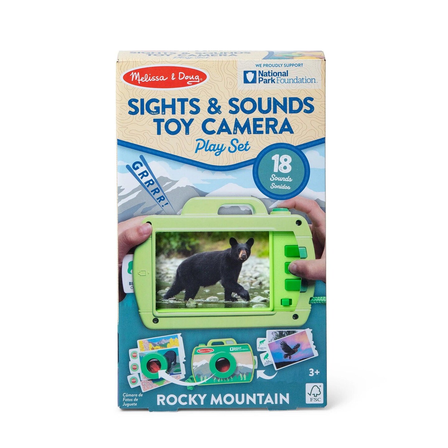 Rocky Mountain Sights &#x26; Sounds Toy Camera Play Set