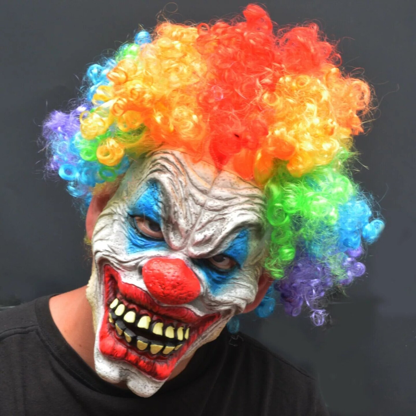 Kitcheniva Scary Halloween Clown Mask Evil Easy Costume