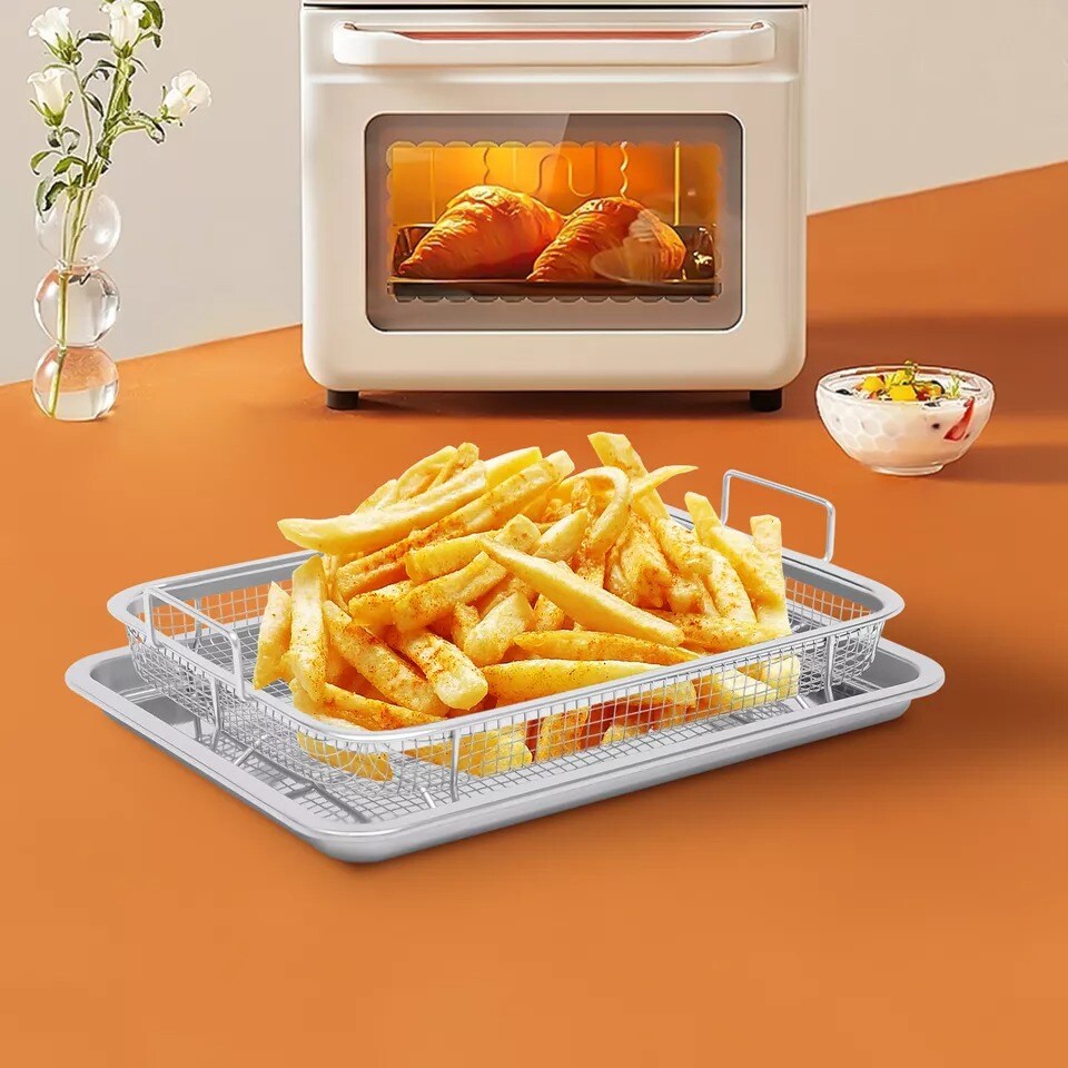 Stainless Steel Frying Basket Tray