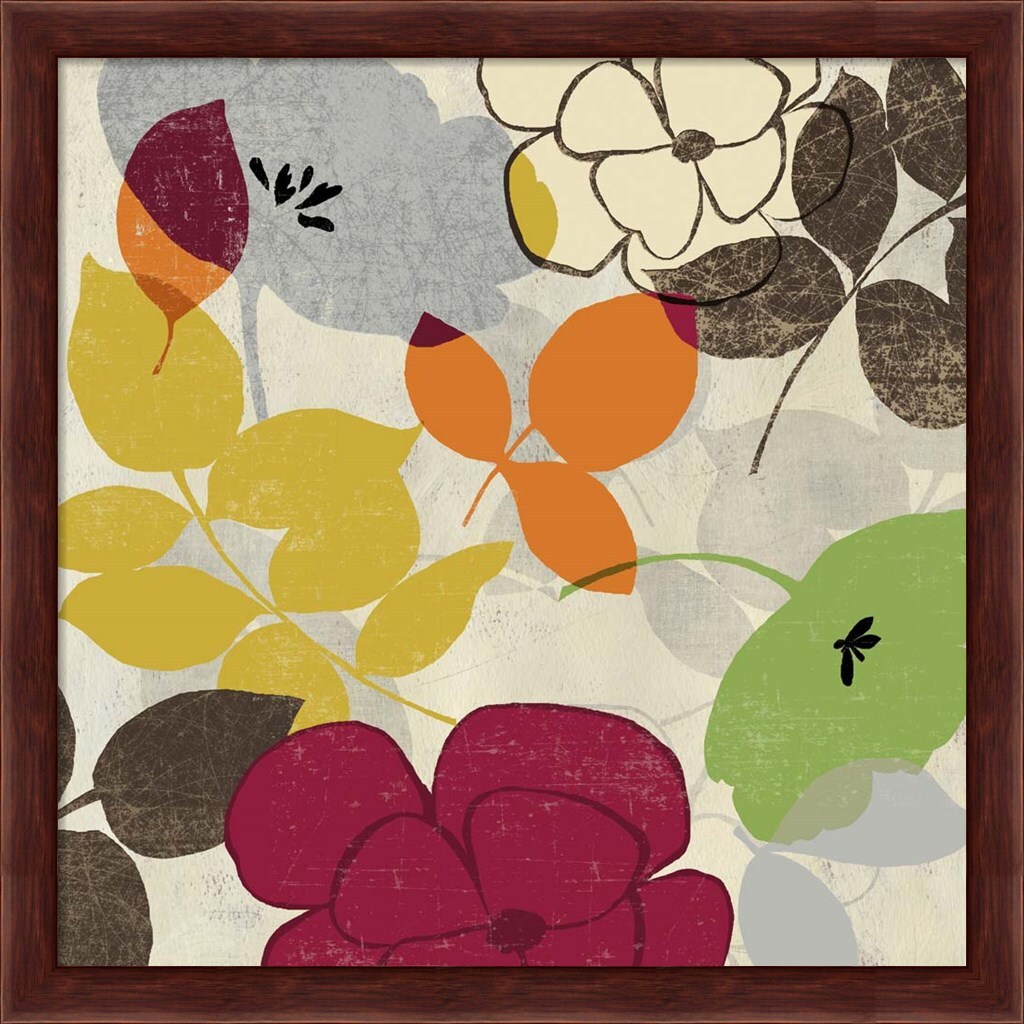 Whimsy by Posters International Studio 13" x 13" Framed Wall Art