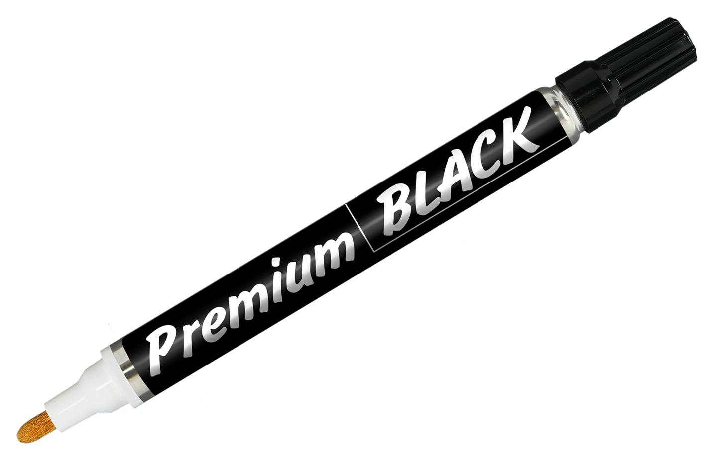 U-Mark Premium Glossy Paint Marker - Black