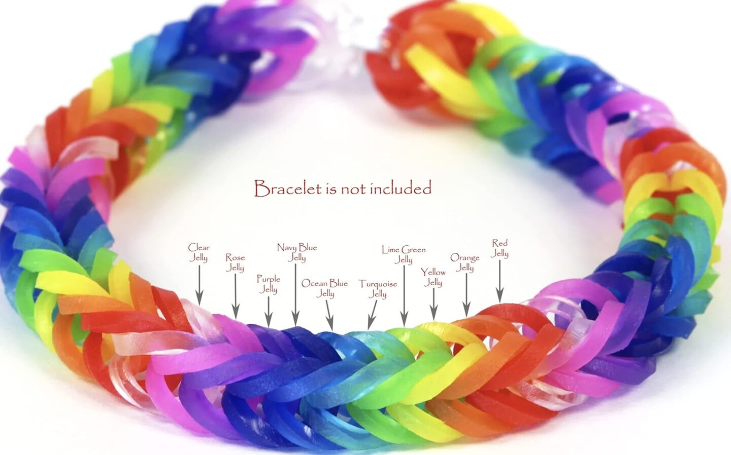 Jelly Bands-Red