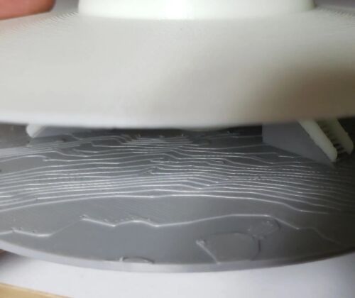 C57D UFO Flying Saucer from Forbidden Planet Large Glow in the