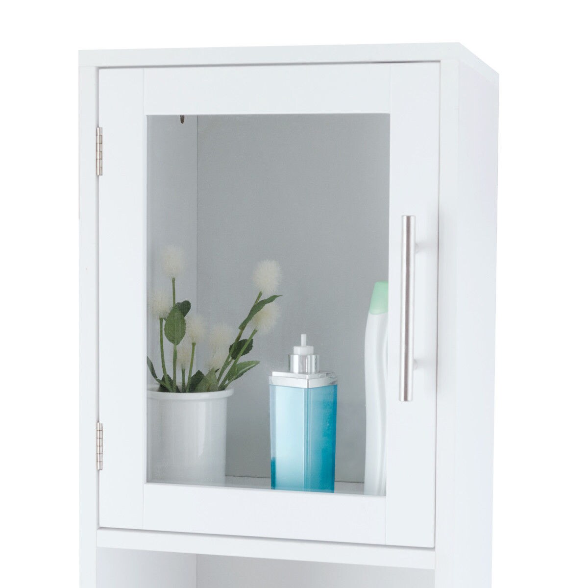 Costway 71" Bathroom Tall Tower Storage Cabinet Organizer Display Shelves Bedroom