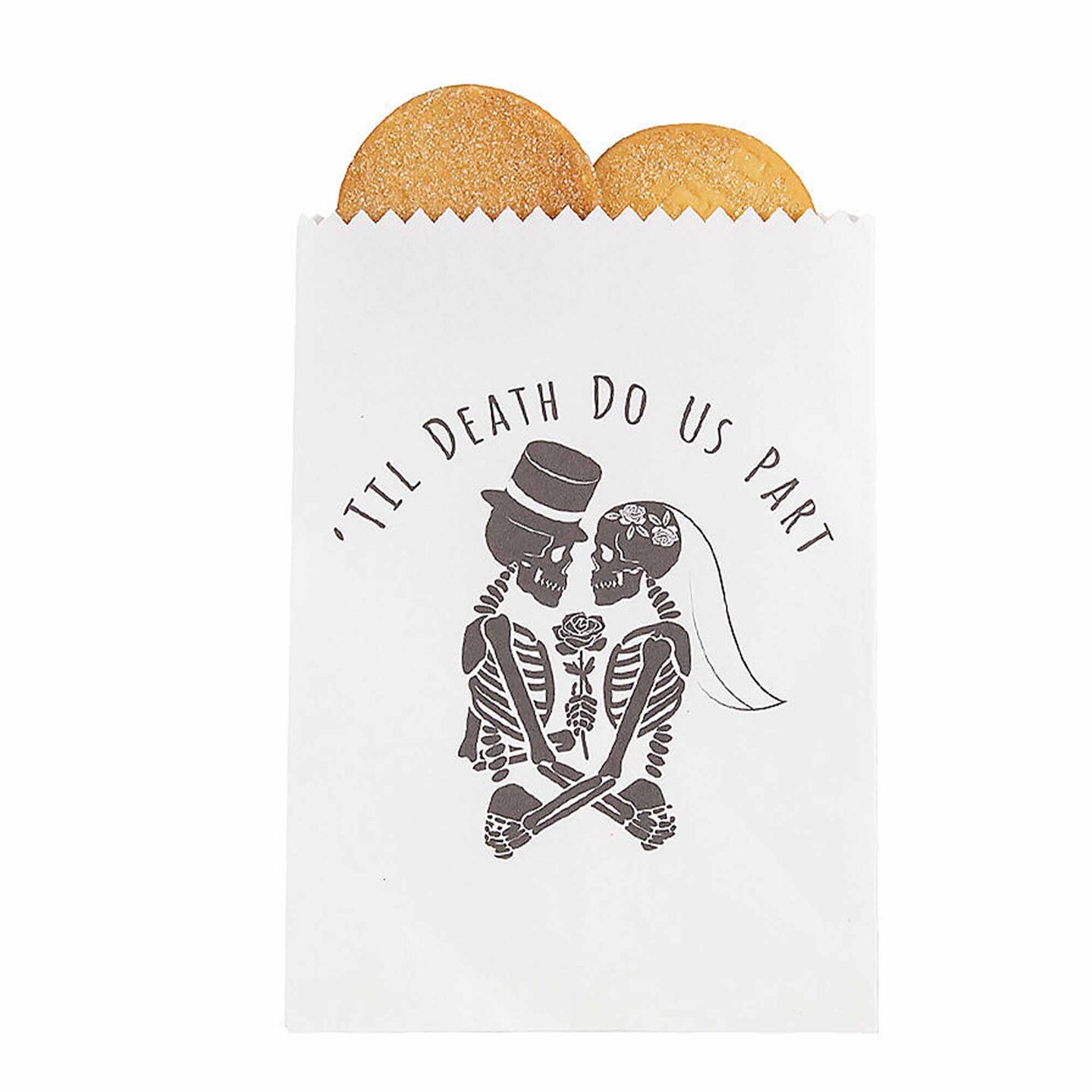 Til Death Do Us Part Halloween Wedding Treat Bags Mega Bulk 150 Pc