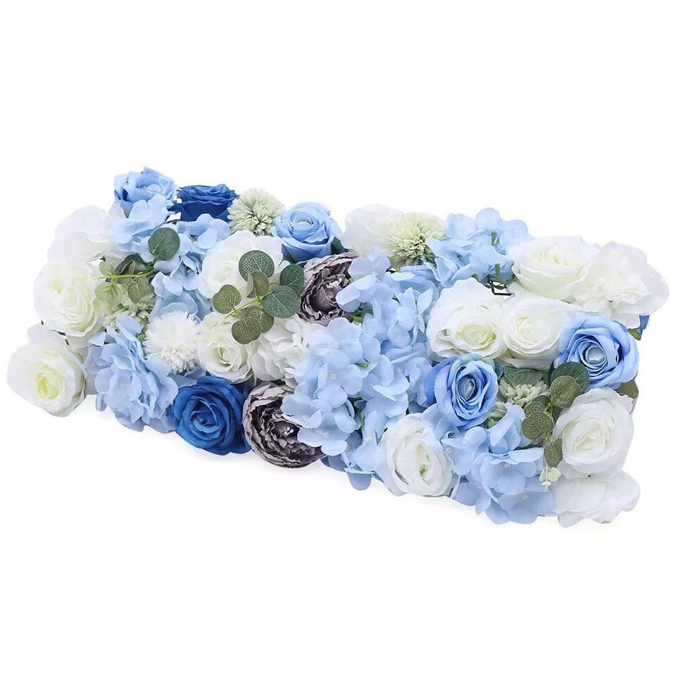 6 Packs Artificial Flower Wall Panel