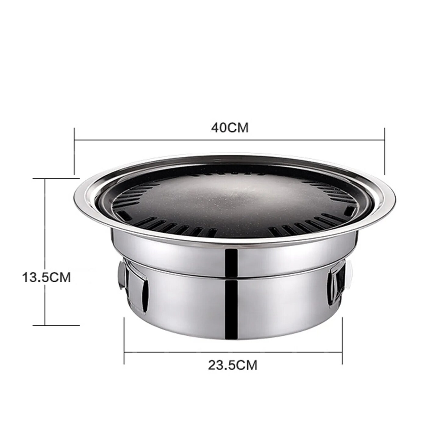 Kitcheniva Hibachi BBQ Picnic Table Grill Stove Cooker