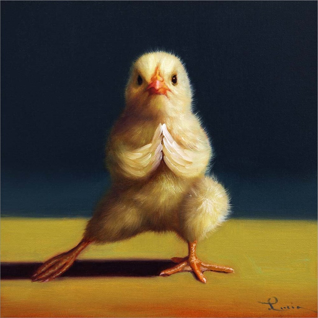 Yoga Chick Side Lunge by Lucia Heffernan 13&#x22; x 13&#x22; Framed Wall Art