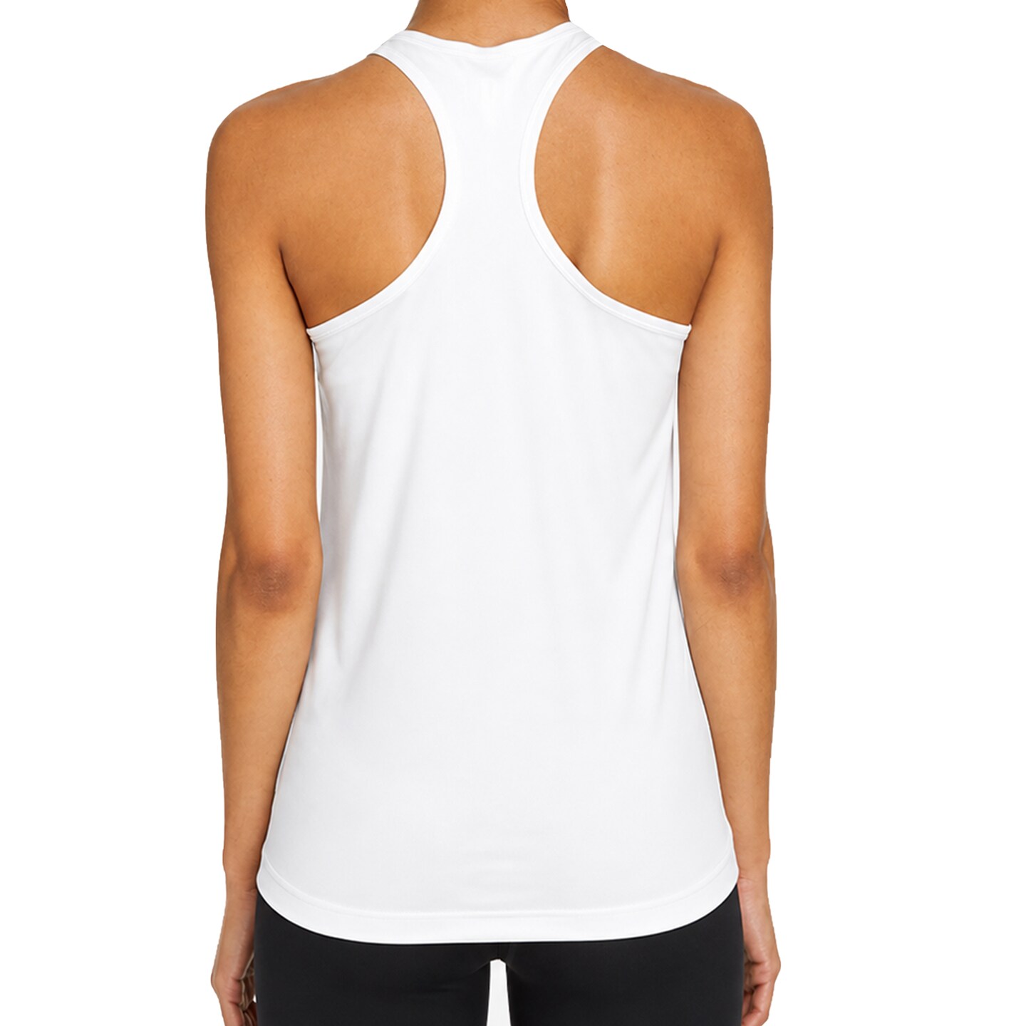 Team 365 Women's Zone Performance Racerback Tank, Athletic Gym Polyester Tank Top