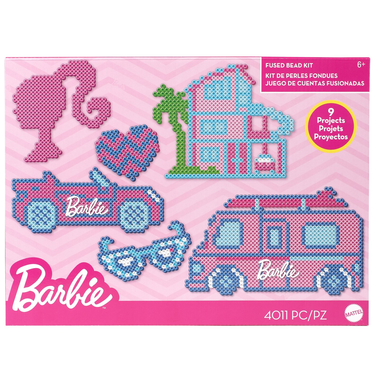 Perler Fused Bead Deluxe Box Kit-Barbie