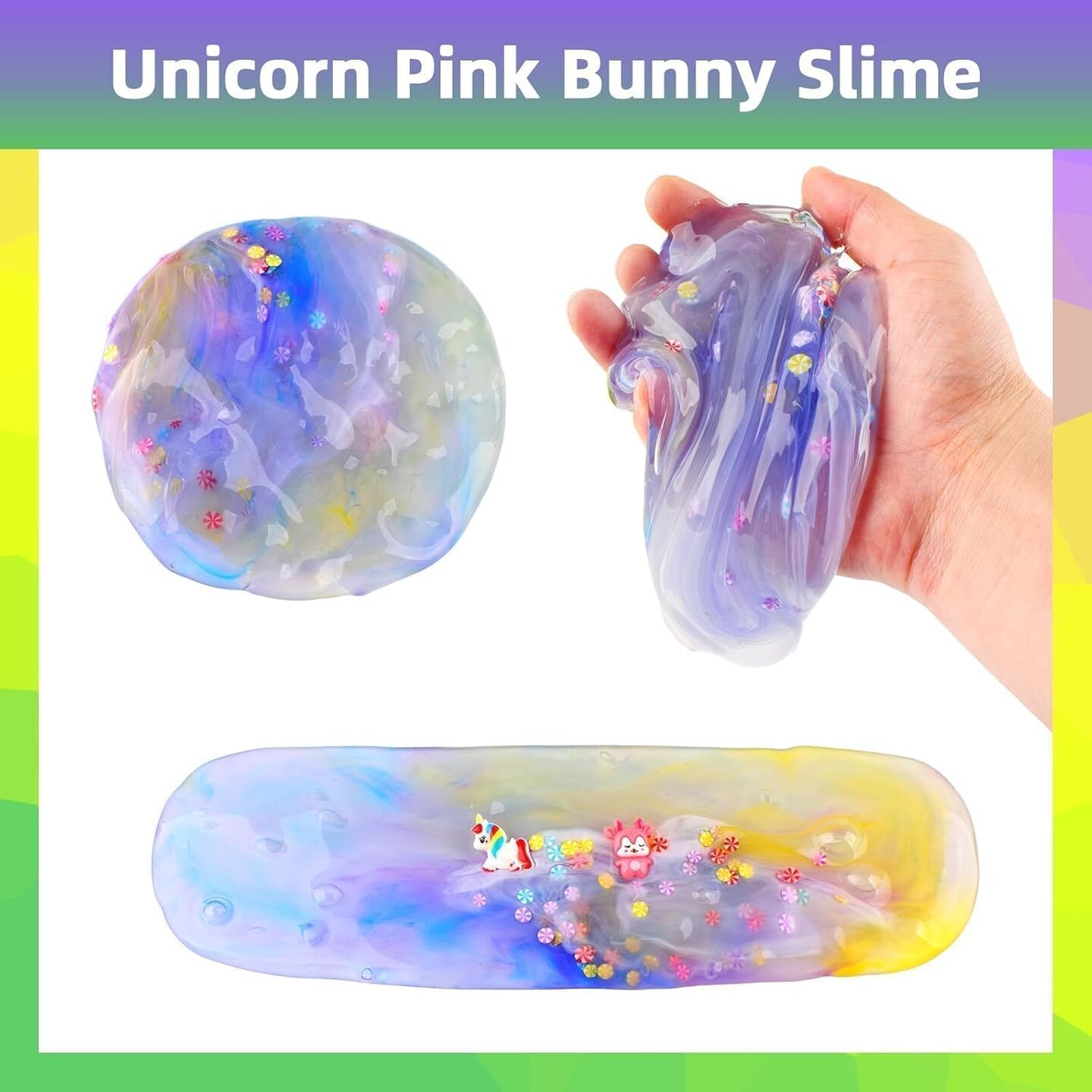 Crystal Clear Slime Kit - Rich Colors