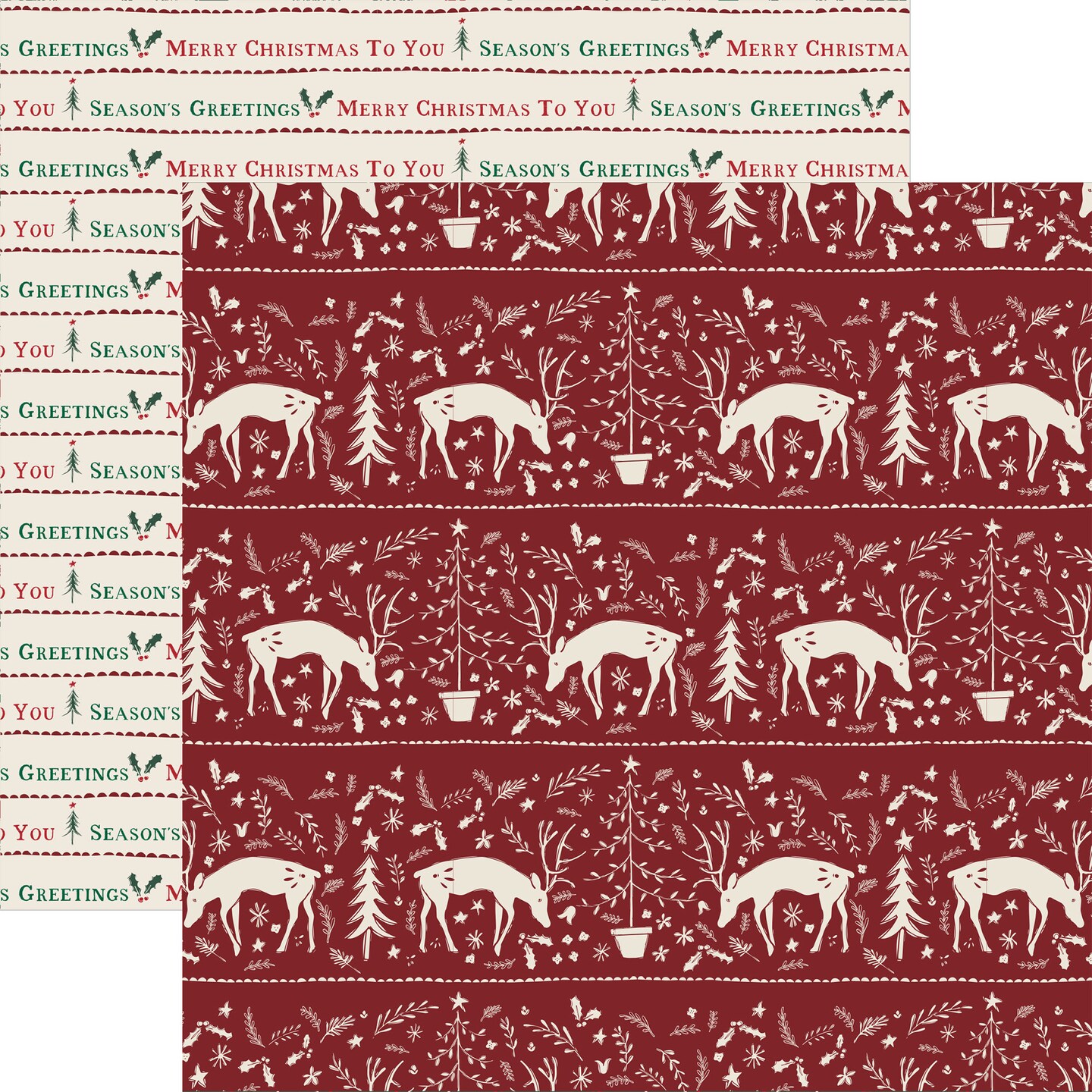 Festive Forest Christmas Paper Assortment