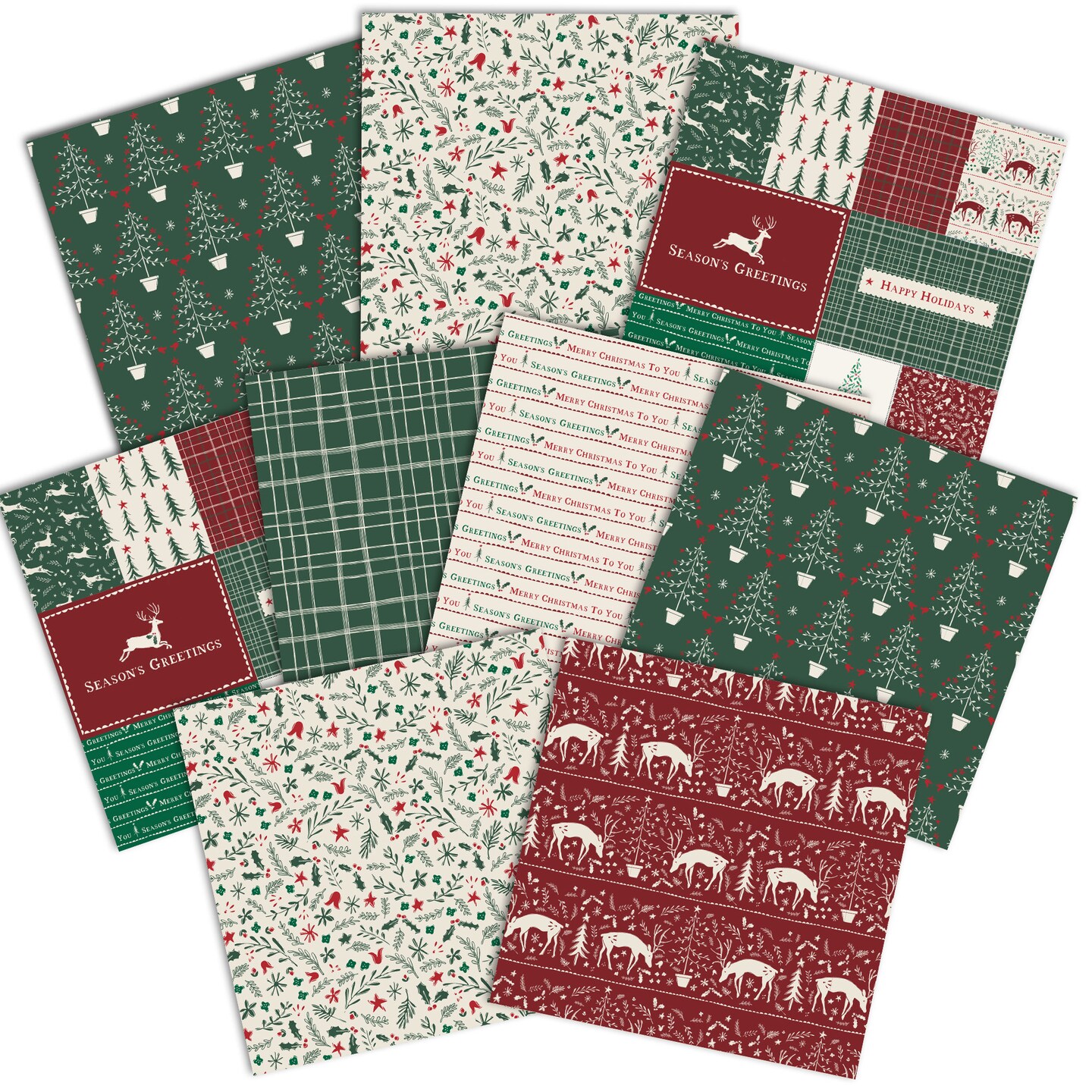 Festive Forest Christmas Paper Assortment
