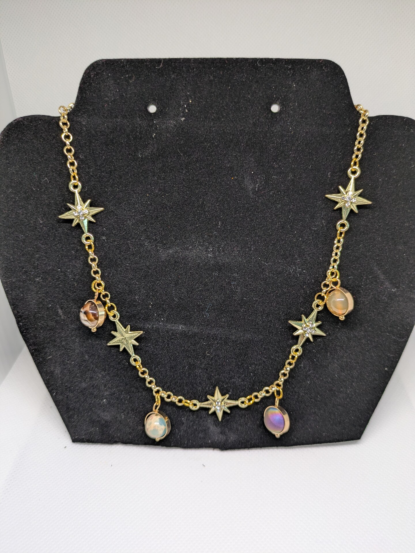 Celestial Star and Planet Charm Necklace | MakerPlace by Michaels