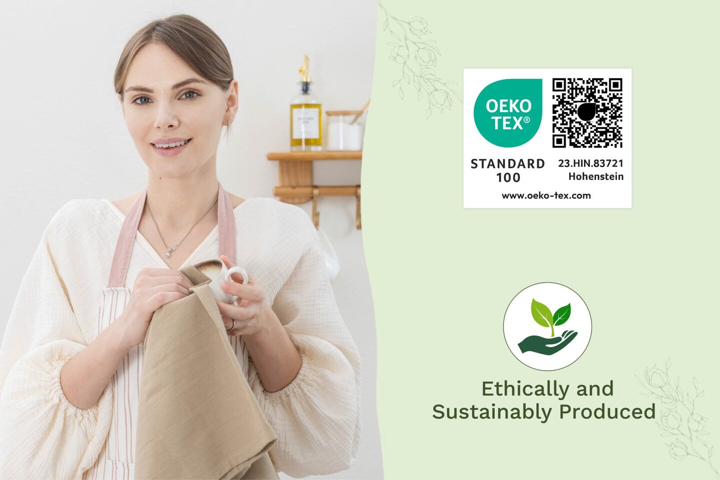Flour Sack Towels for Embroidery & DIY Crafts, 27"x27" Cotton Tea Towel Blanks, Lint-Free, Pack of 5 or 10 — Multiple Colors