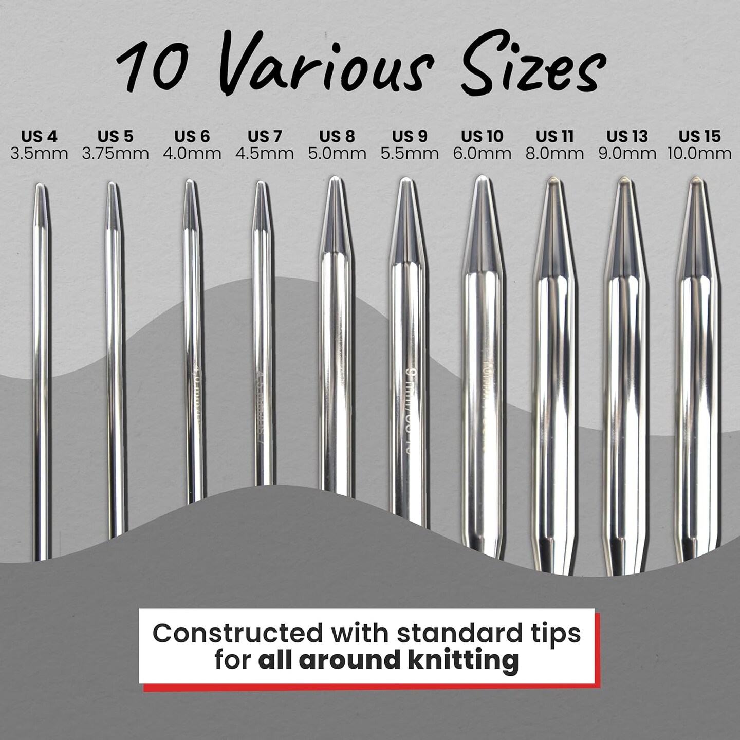 Skacel by Addi AddiClick Turbo Interchangeable Circular Knitting Needle Set