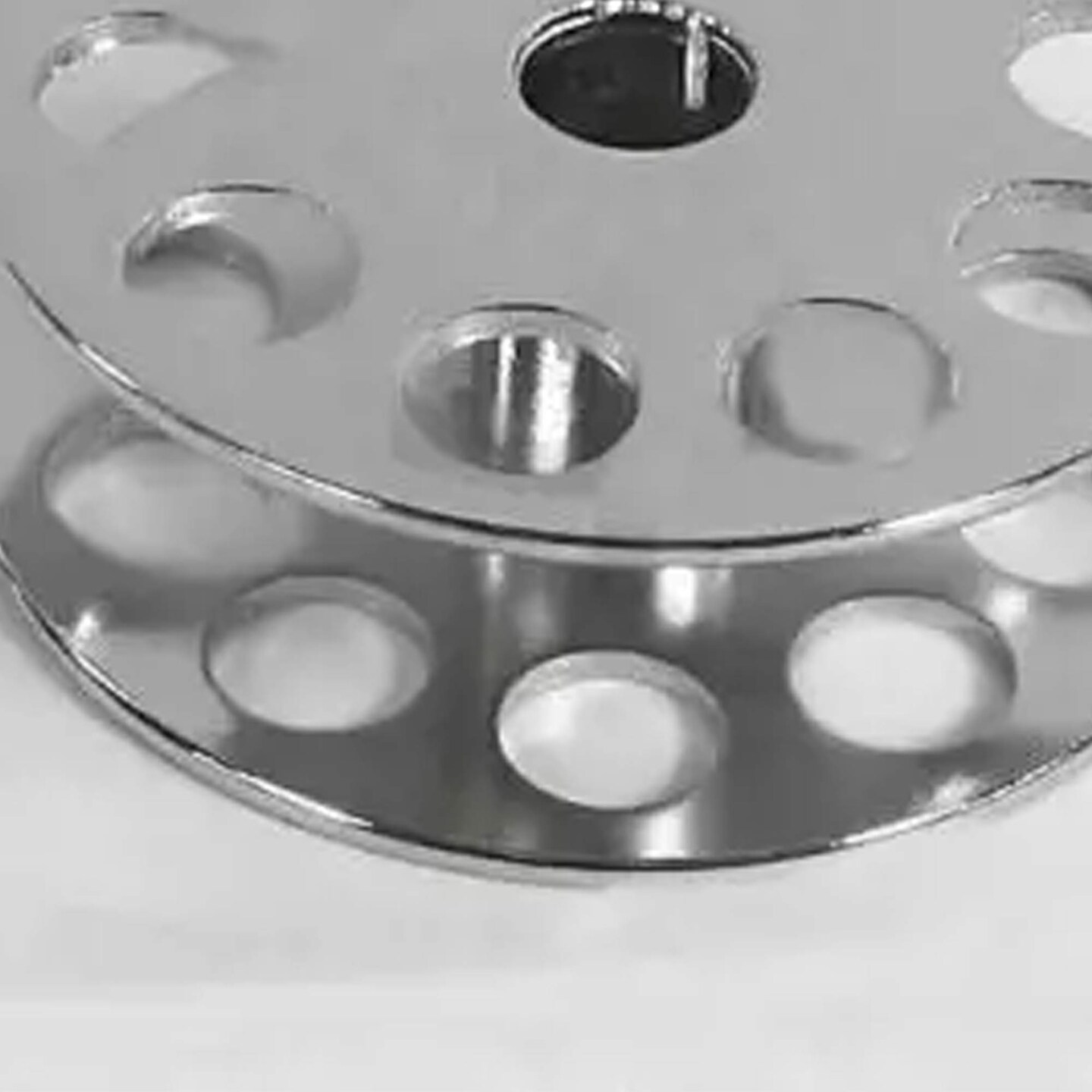 Extra Large Sewing Machine Bobbin with Holes for Consew Machines #70141 Heavy Duty Steel
