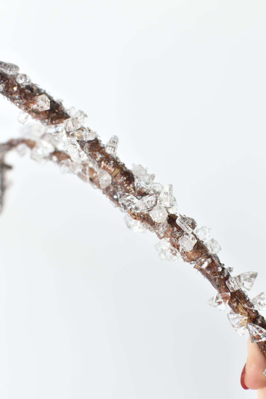 37&#x22; Iced Branch with Acrylic Icicles