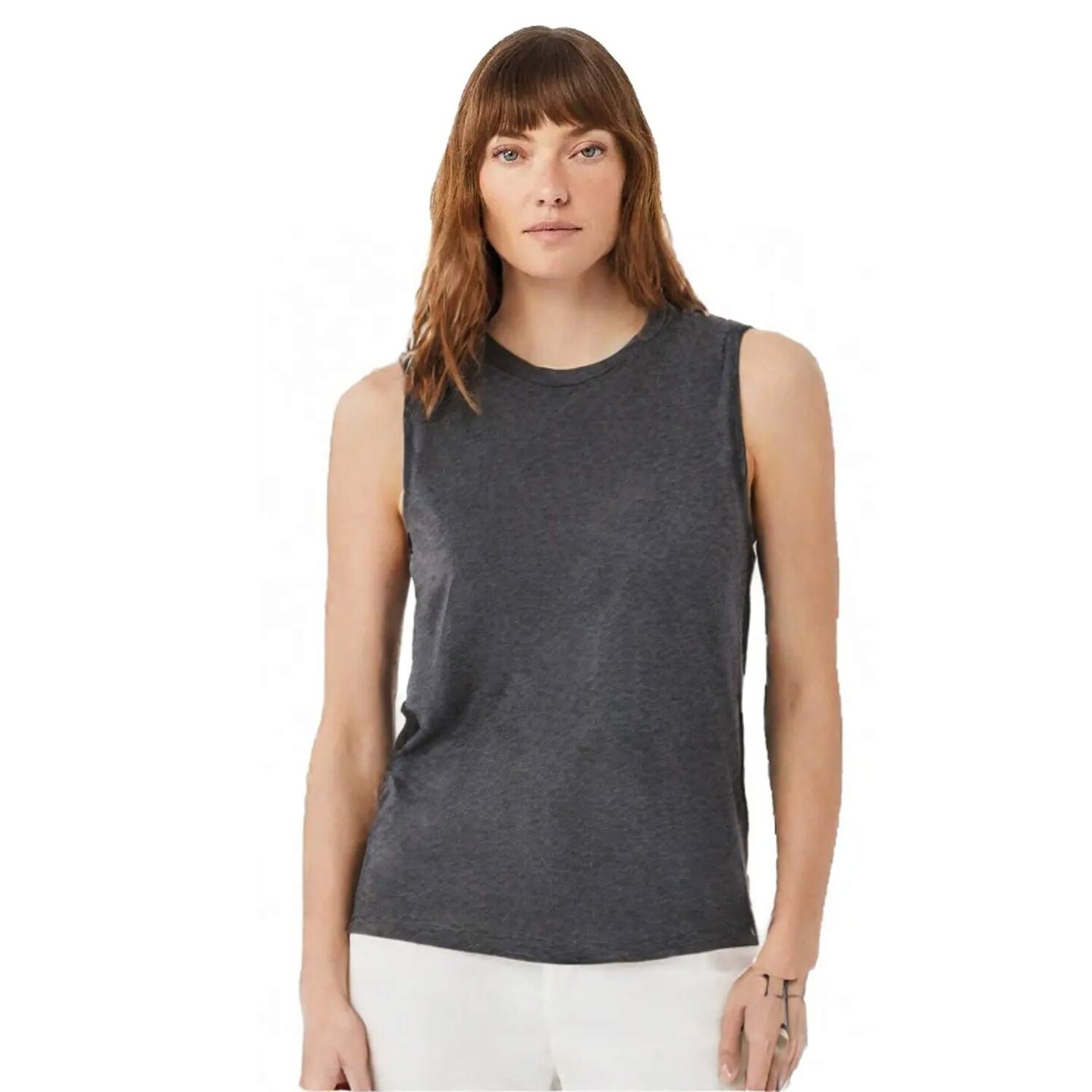 BELLA+CANVAS Jersey Muscle Tank Top for Workout, Casual Wear & Summer Comfort Unisex Cotton Sleeveless Tee