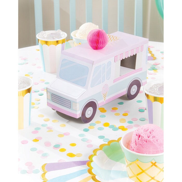 6 pc Bulk Ice Cream Party Centerpieces