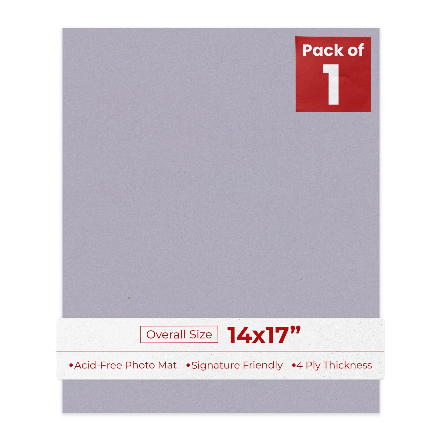 Blue Stone 14x17 Uncut Mat Board - Blank Sheets, No Opening, Color ...