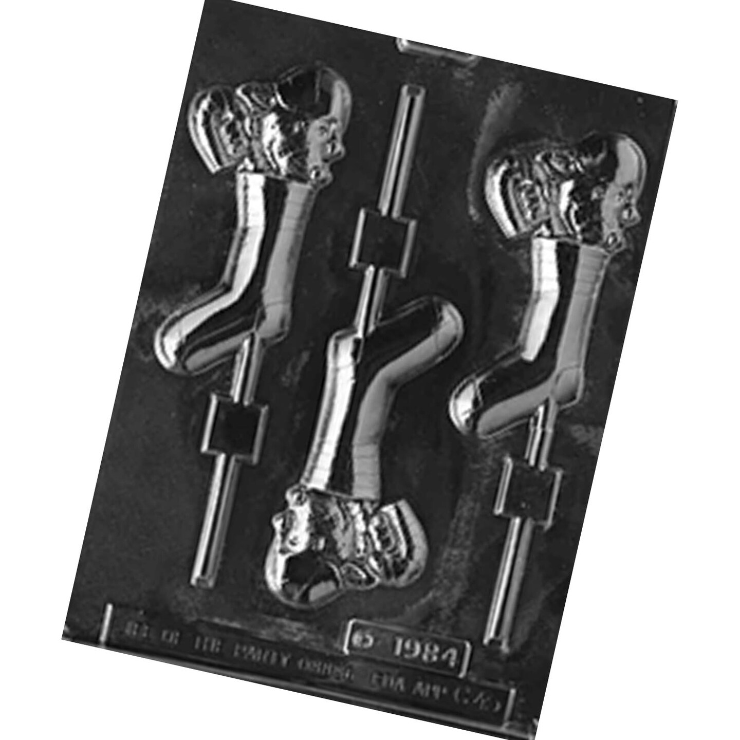 Mouse In Stocking Lolly Chocolate Mold for Holiday Treats