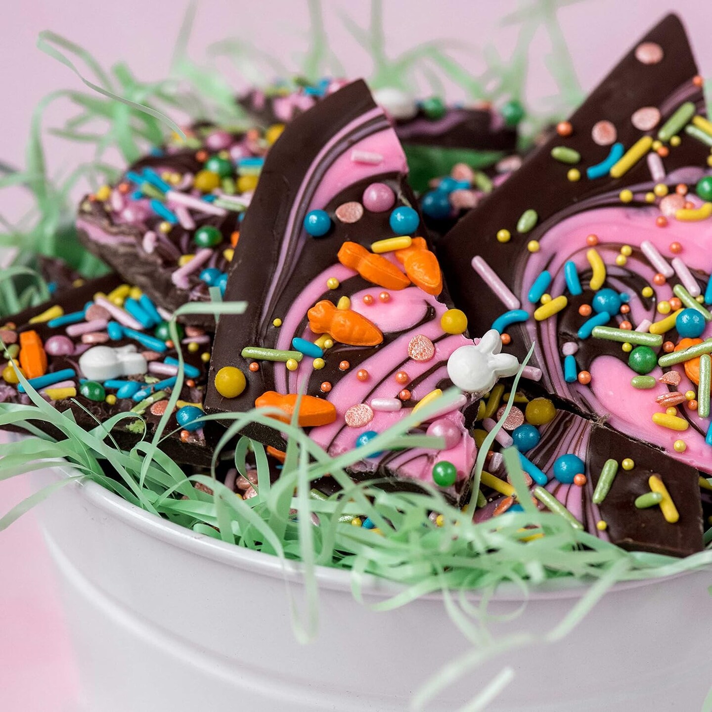 Easter Sprinkles, Edible Sprinkle Mix, Perfect for Cake Decorations, Baking, Ice Cream, Cookies, Cupcake Topper, 4 ounces (Funny Bunny)
