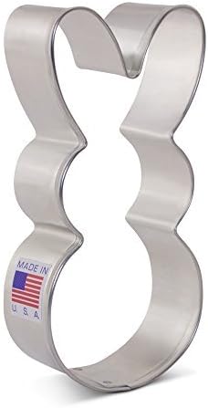 Cookie Cutters Easter Bunny Cookie Cutter, 4" Made in USA