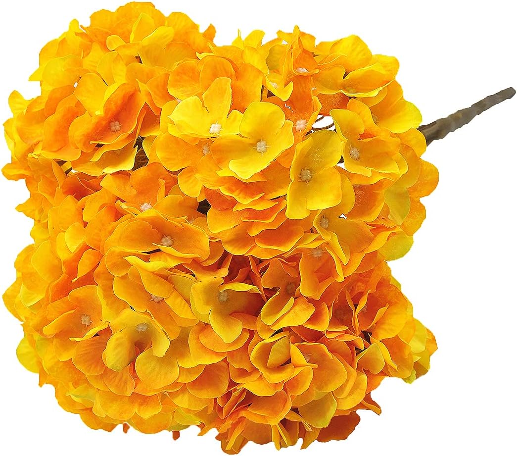 Artificial Fake Flowers Plants Silk Hydrangea Arrangements