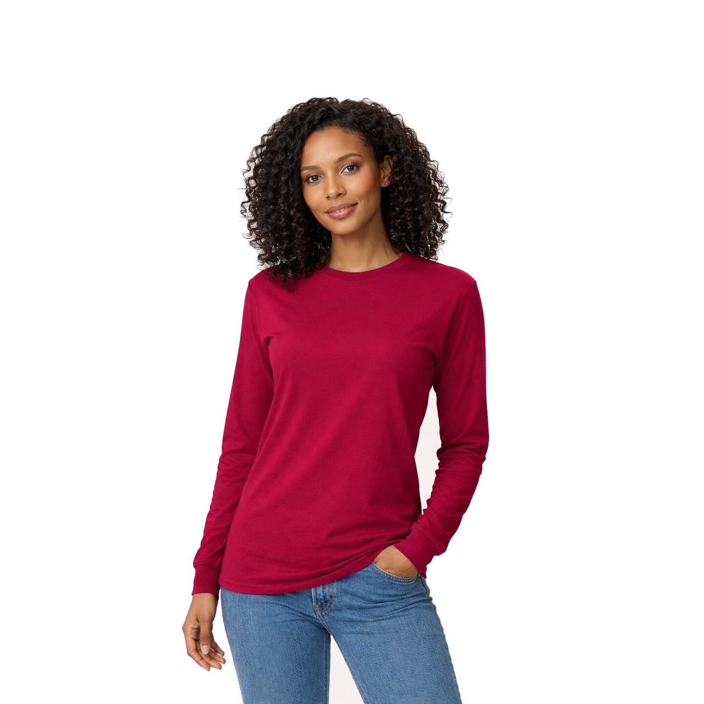 Gildan® Ultra Cotton Heavyweight Long Sleeve T-Shirt For Custom Printing And Sustainable Workwear