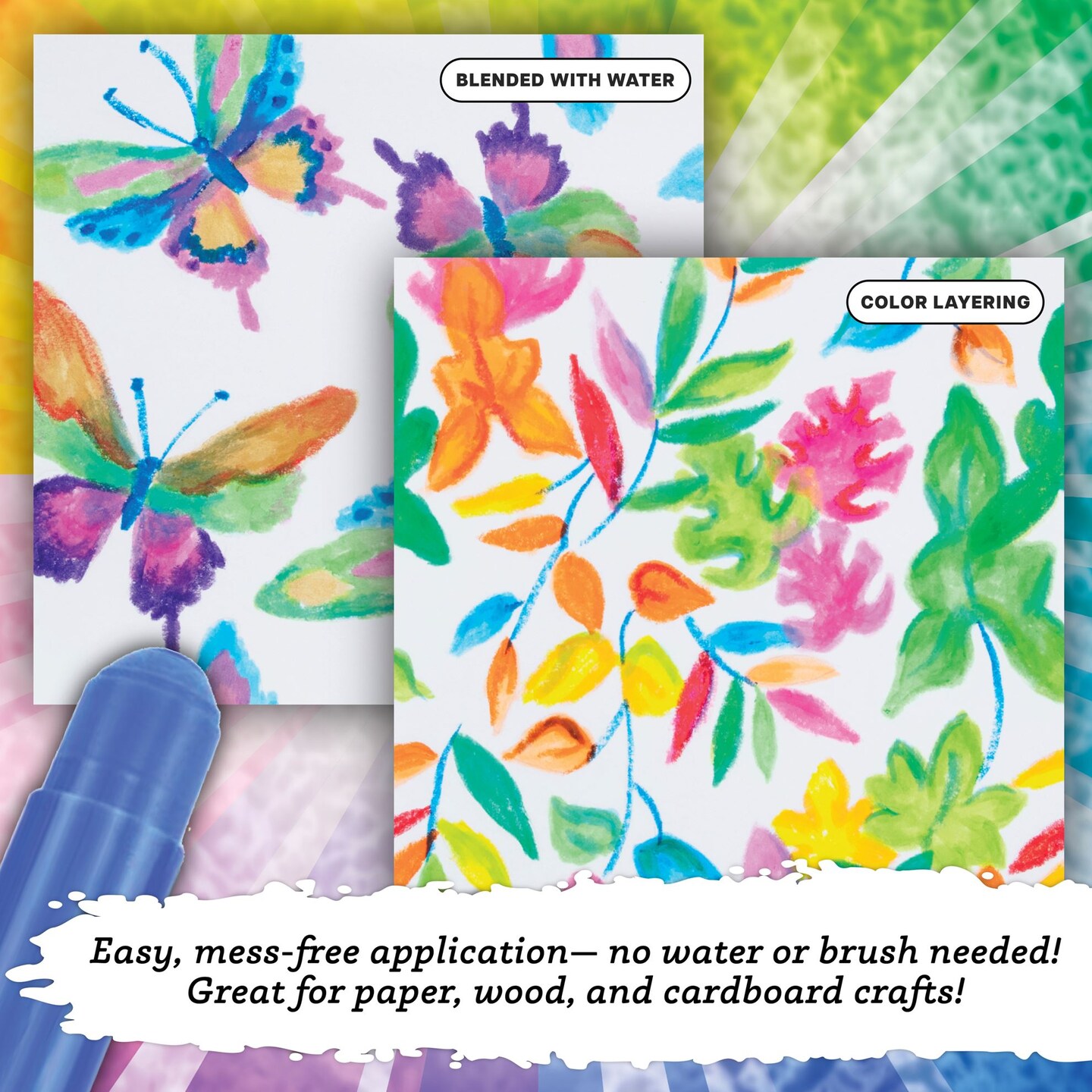 Tulip Tempera Paint Sticks 30 pack