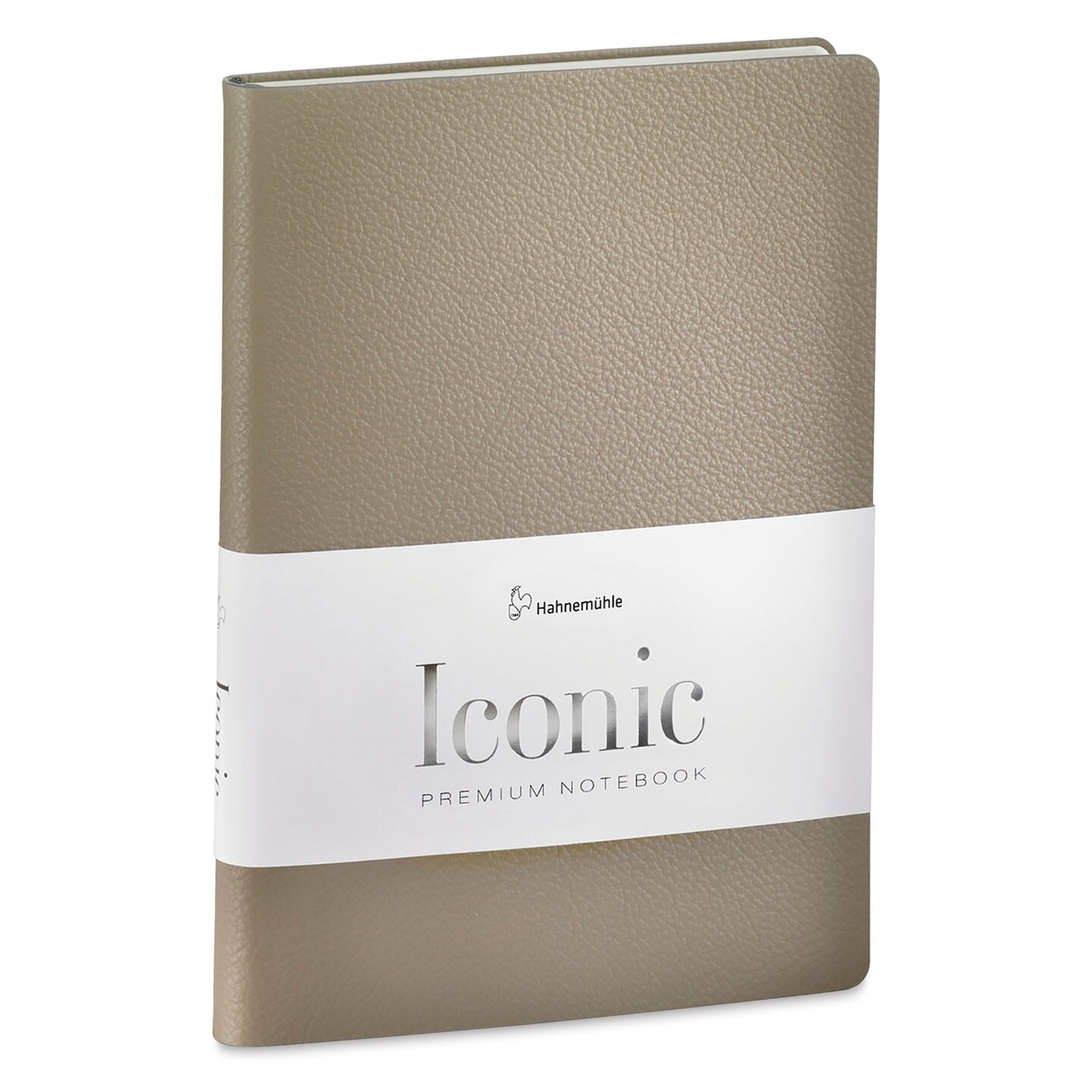 Hahnemuhle Iconic Premium Notebook - Dot Grid, A5, Taupe, 192 Pages