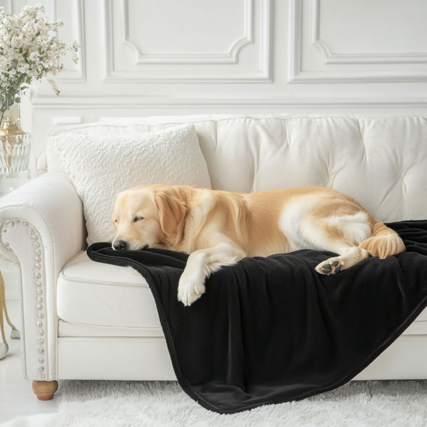 Threadart Super Soft Ultra Plush Fleece Throw Blankets 50"x60" | Fuzzy Soft Cozy Microfiber | 11 Colors available