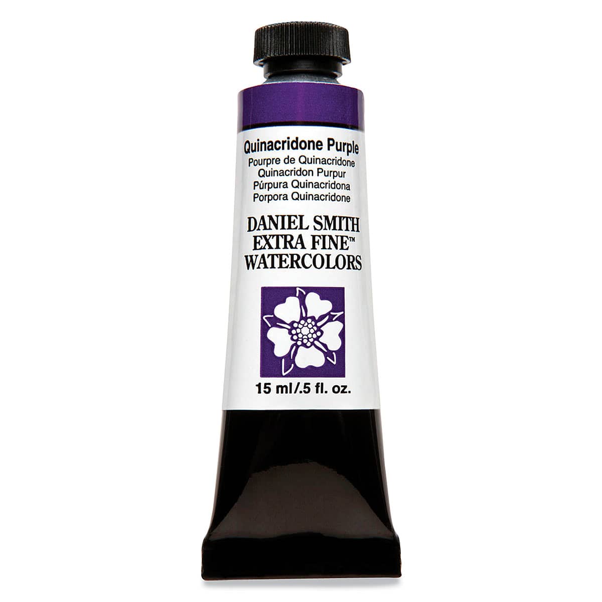 Daniel Smith Extra Fine Watercolor - Quinacridone Purple, 15 ml Tube
