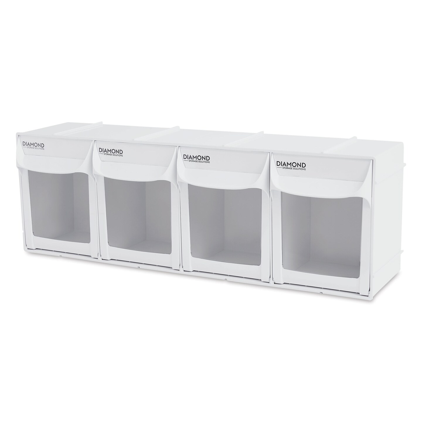 Diamond Storage Solutions - 4 Tip Out Bins, Full Width