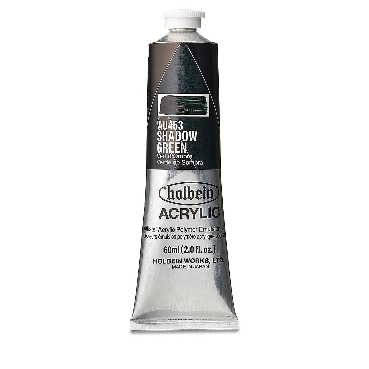 Holbein Heavy Body Artist Acrylics - Shadow Green, 60 ml tube