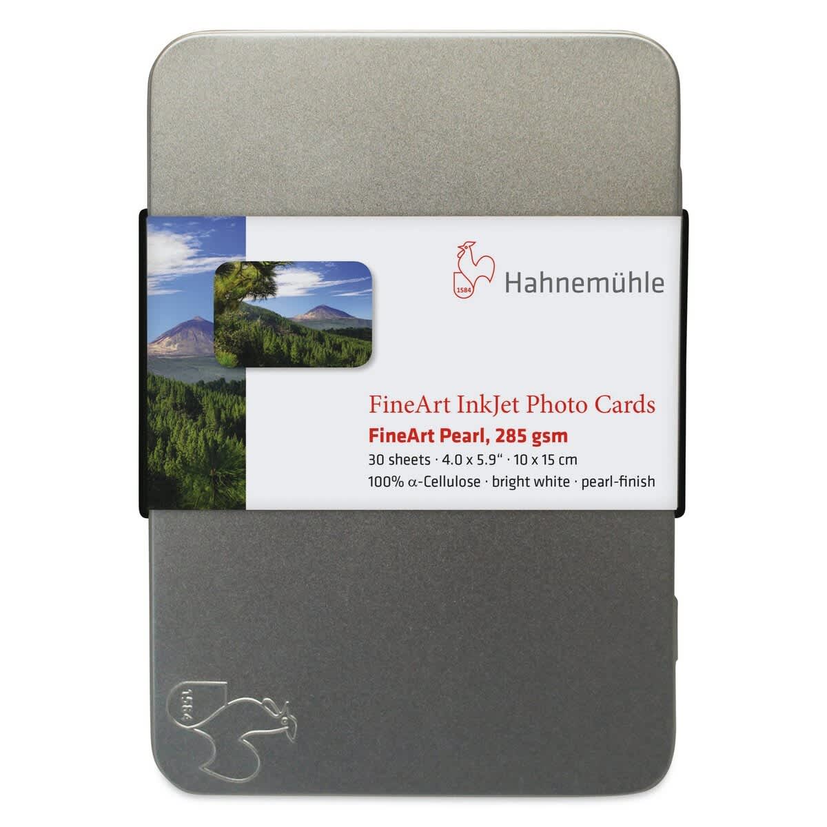 Hahnemühle FineArt Pearl Inkjet Photo Cards - 4" x 6", Pkg of 30