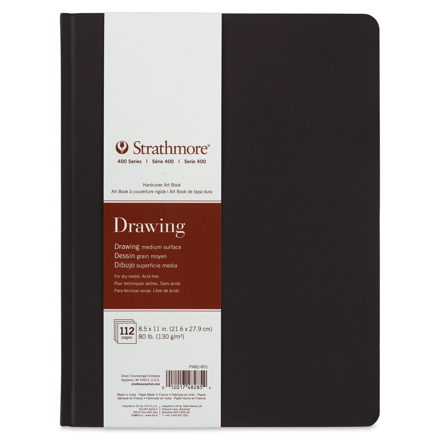 Strathmore 400 Series Drawing Hardcover Hardbound Art Book - 8-1/2" x 11"