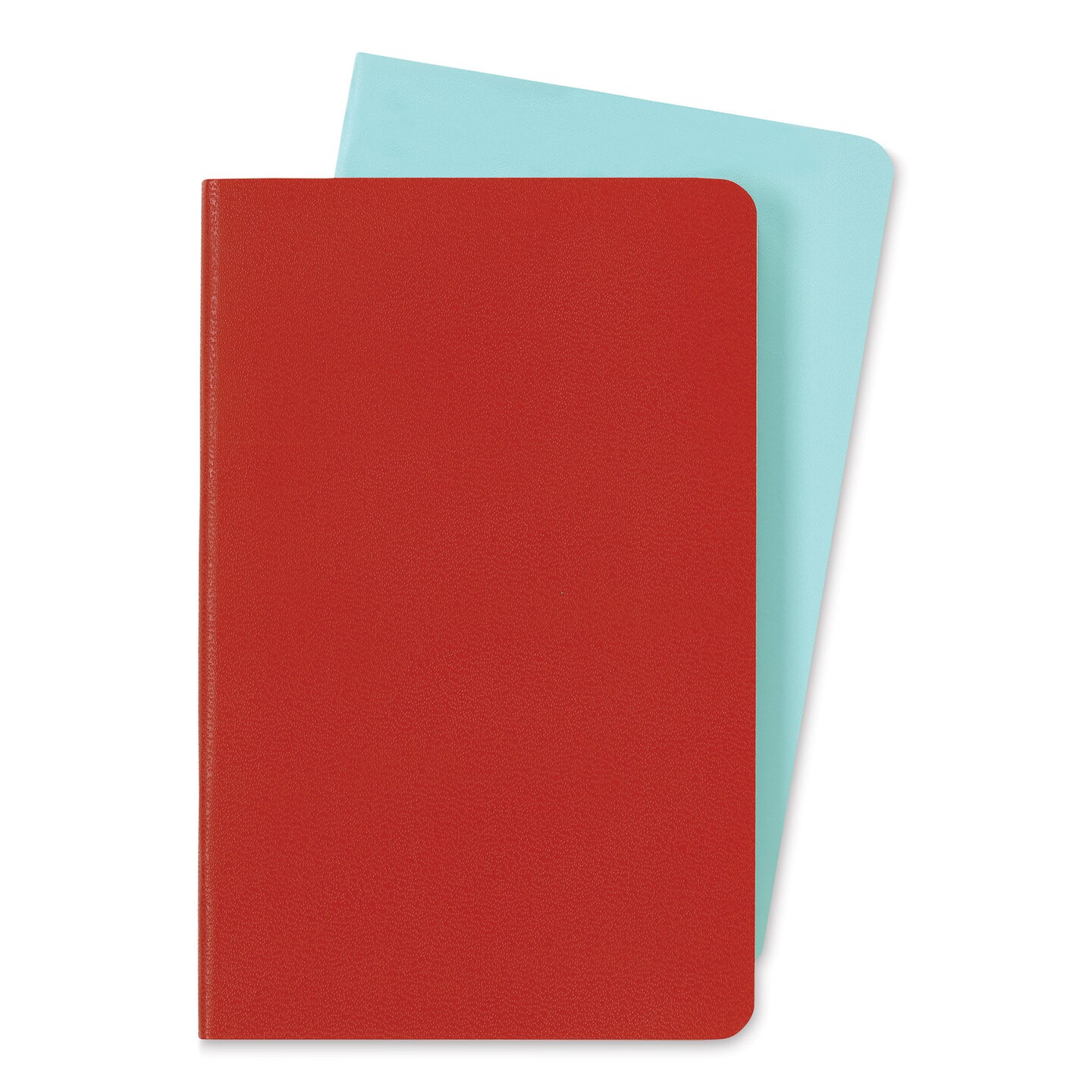 Moleskine Volant Journals - Pocket, Ruled, Coral Aquamarine, Pkg of 2