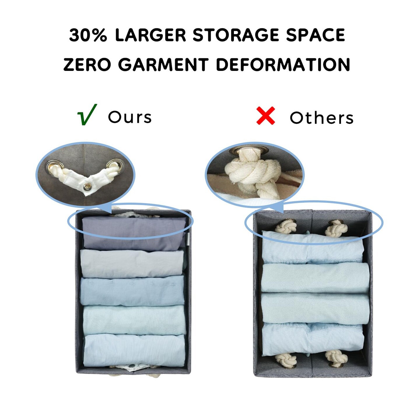Large Fabric Storage Bins for Shelves with Handles 3 Pack | Storage Baskets for Organizing and Cloth Bins | Folding Rectangle Closet storage bins for Cloth and Magazine,Beige,15&#x22;W x 10.5&#x22;D x 8.5&#x22;H