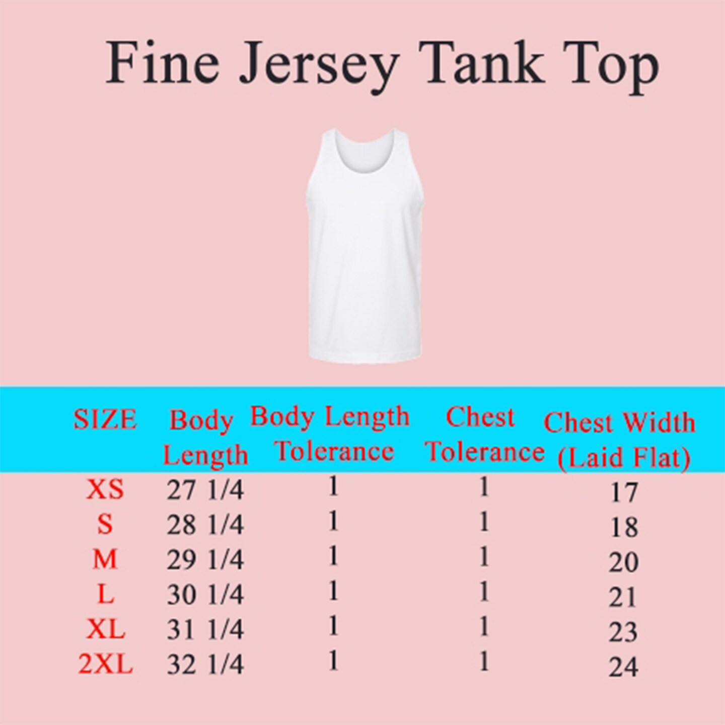 Tultex Unisex Fine Jersey Tank Top, Cotton Basic Workout Tank Top