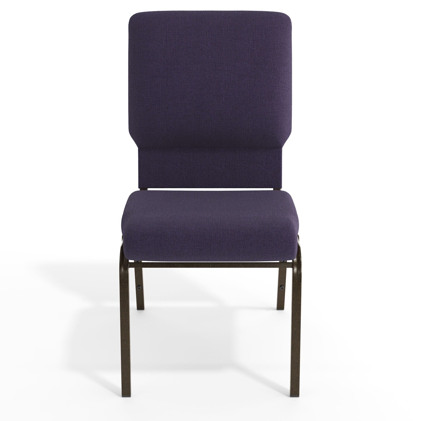 Emma and Oliver Church Chairs 18.5 in. Wide, Color: FossilFabric