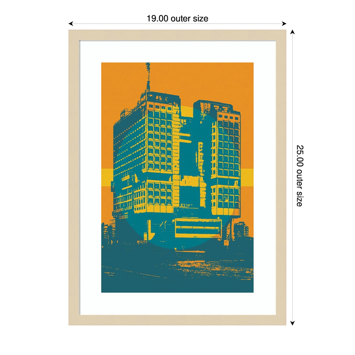 Architecture IV by Gary William Wood Framed Wall Art Print