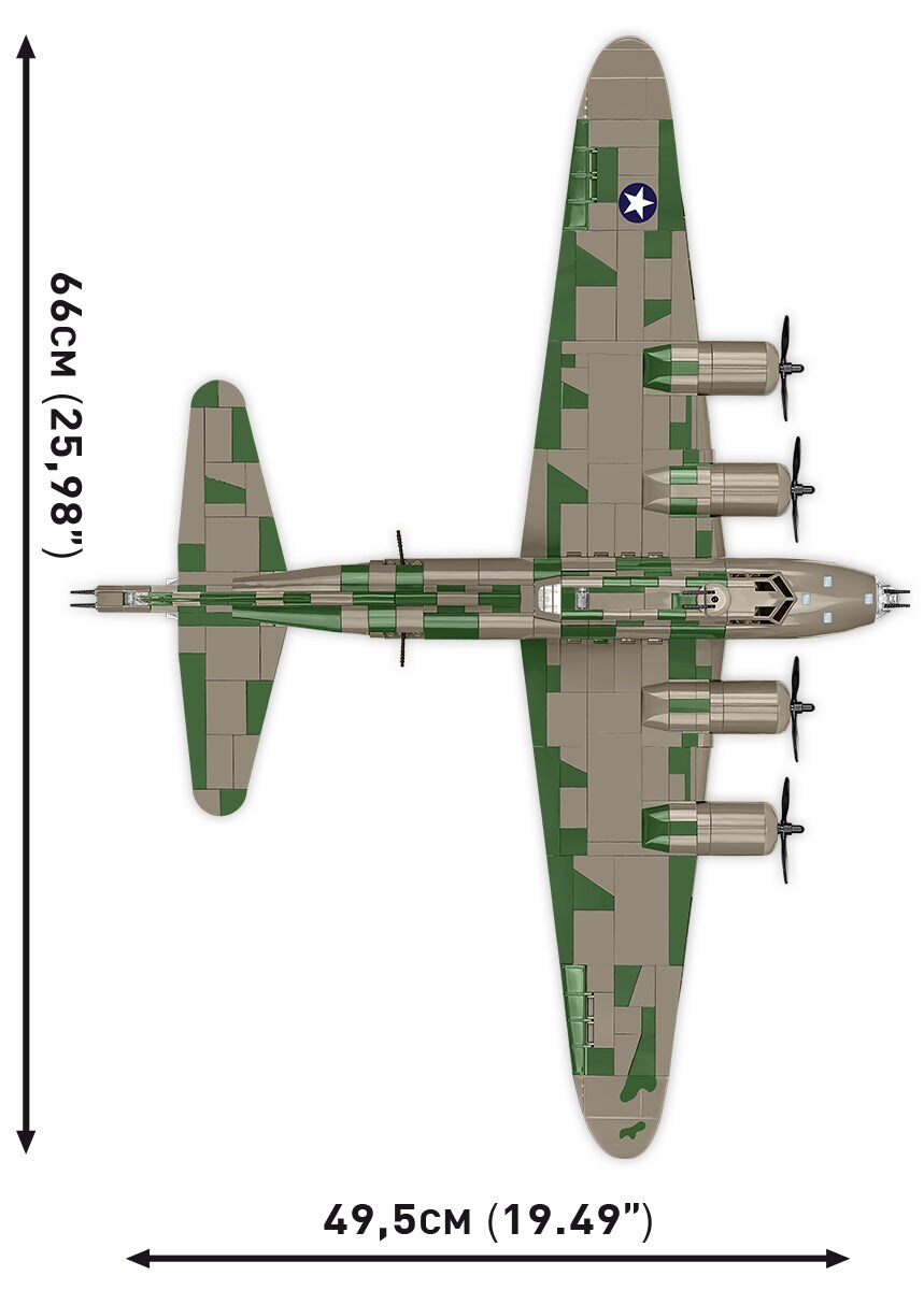 COBI Historical Collection WWII Boeing&#x2122; B-17F Flying Fortress&#x2122; &#x22;Memphis Belle&#x22; Aircraft - EXECUTIVE EDITION